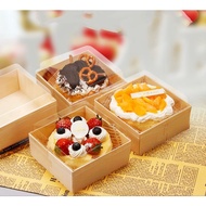 Disposable Woden Box (Square) / Bento Box / Food Box
