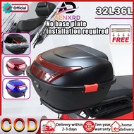 AENXRD 32L/36L Motor Top Box Motorcycle Top Box Trunk ABS Material motorcycle accessories Storage Bo