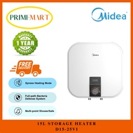 MIDEA D15-25VI 15L & D30-25VI  30L WHITE ELECTRIC STORAGE HEATER - 1 YEAR WARRANTY