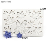 [openwaterc] 3D Rose Flower Leafs Silicone Mold DIY Fondant Chocolate Sugarcraft Cake Decor Baking T