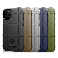 QinD Apple iPhone 11 Pro Max 戰術護盾保護套(軍綠)