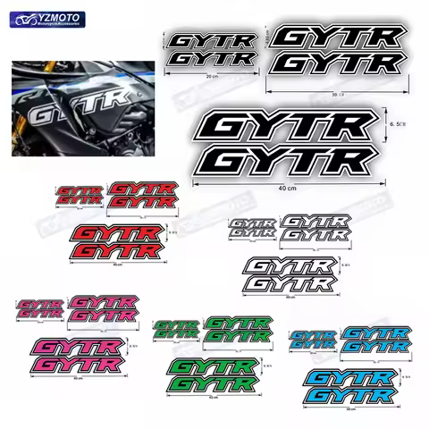 For YZF R1 R6 R7 R1M GYTR Motorcycle Accessories Racing Fairing Fuel Tank Helmet body Sticker Reflec