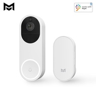 Xiaomo AI Smart Vision Video Doorbell MDB11 Face Identification 1080P Night Vision Doorbell Set  APP Remote Control Alarm Monitor Security Real-Time Video 220V