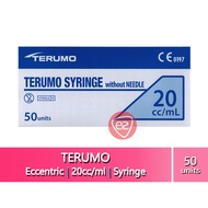 TERUMO SYRINGE 20CC (20ML) ECCENTRIC 50S (CODE SS+20ES)