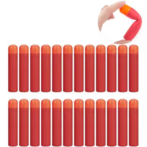 6-30Pcs Darts For Nerf Mega 9.5cm Sniper Darts Bullets Mega Foam Refill Darts Big Hole Head Bullets 