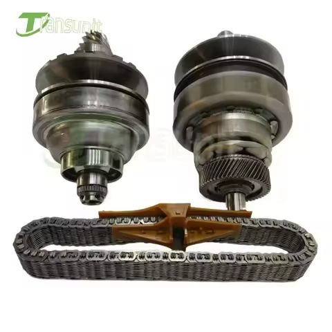 01J 0AN CVT Transmission Pulley Belt Chain Set For Audi A4 A5 A6 A8 Gearbox Hydraulic Cylinder Assem