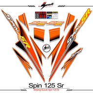 SUZUKI STRIPING SPIN 125 9 MOTIFSR SPIN 125/ / SR SPIN/ STICKER/ STICKER/ STRIPING/ SPINSUZUKI DECAL