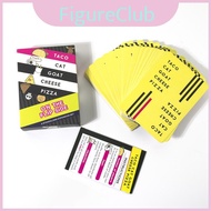 Cat Taco Goat Cheese Pizza Card Game With Bright Packaging For Family Kids Activities And