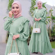 dress wanita  terbaru 2025 kekinian Ayudia baju gamis model baru  import terlaris dan fashionable