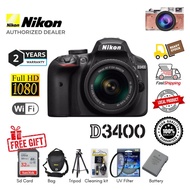 Nikon D3400 w/ AF-P DX NIKKOR 18-55mm f/3.5-5.6G VR ( 2 Year Warranty )