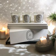  DIPTYQUE 迷你蠟燭組合(漿果、無花果、玫瑰)