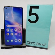 Oppo Reno 5 8/128 GB 4G Handphone Second Bekas Resmi