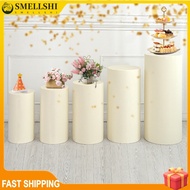 【Hot-SEMLL】5pcs Cylinder Stand Covers Cylinder Pedestal Stand Covers Party Wedding decor❀