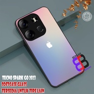 SOFTCASE GLASS TECNO SPARK GO 2023 blessing SUKSES BERSAMA (SOFTCASEGLASS) - CASE [LOGO] Casing TECN