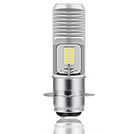 Motorcycle light projector 6500k plug and play white P15D-H6-12LED