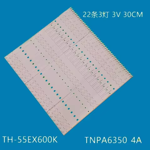 NEW LED Backlight strip for TX55EX600B TX-55EX604 TH-55EX600K TNPA6350-4A 1A TX-55EX633E 300MM 3V 3L