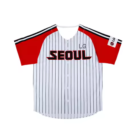 Summer Spring 2025 New Arrive Style LG Twins Replica Baseball Jersey Man Women Casual Sport Shirt Co