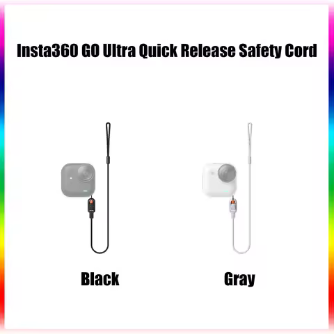 Insta360 GO Ultra Quick Release Safety Cord Instant Wear Anti-Loss Black/Gray Insta360 Original Acce