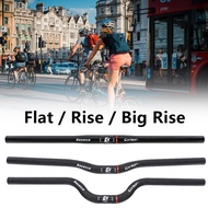 Stylish Carbon Fiber Handlebar for Brompton Folding Bike Provides Excellent Grip