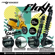 PROFENDER FLASH VESPA SPRINT 150 i BLACK STD/LOAD ของแต่ง อะไหล่แต่ง