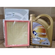 BMW F30, F31,F36 13718507320 LX2077/3 AIR FILTER + KOYOMA 10W40 SEMI SYNTHETIC ENGINE OIL