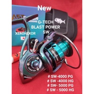 G-TECH BLAST POWER SW SALT WATER FISHING REEL