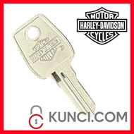 HARLEY DAVIDSON MOTOR KEY BLANK UNCUT KEY BLANK