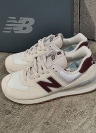 New Balance 574 跑步鞋 米白色