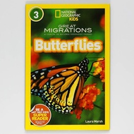 National Geographic Kids Level 3 Great Motivations Butterflies, Imported Children's Book