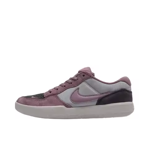 Nike SB Force 58 Men's and Women's Skateboarding Shoes, Latest, Fashionable Sneakers, Grey/Purple