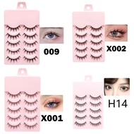 Natural False Eyelashes Manga Lashes Anime Lashes Soft Daily Dating Eye Extension Lashes Makeup
