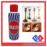 BRASSO Metal Polish Liquid Metal Polish for Cleaning and Refreshing Stainless Steel Brass Metal 100m
