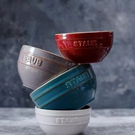 法國 Staub 復古灰 12cm 陶瓷碗兩隻