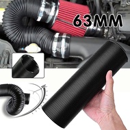 63mm Universal Car Engine Air Intake Hose Adjustable Flexible Air Intake Pipe Cold Air Intake Tube