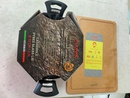Flonal 20cm Non-stick cookware 全新高硬度火山石不粘湯鍋連耐熱玻璃蓋 意大利制 - 送Gavino木砧板