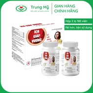 ️️️ Box of 180 Ich Giap Vuong tablets helps reduce goiter progression and reduce symptoms of thyroid
