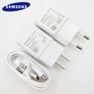 2023 Original Samsung EP-TA200 EU US Fast Charger Quick Travel Adapter 120cm USB Type C Cable 15w