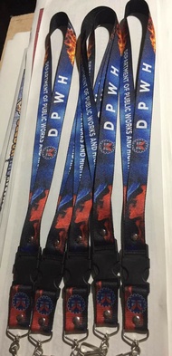 ID LACE DPWH DESIGN LANYARD