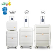 [รับประกัน5ปี] SiamChoice กระเป๋าเดินทางล้อลาก luggage bag suitcase กระเป๋าเดินทาง14/20/24/28 นิ้ว ว