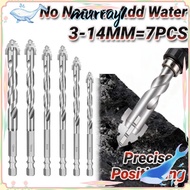 MURRAY Tile Drill Bit, Skewed Head Serrated Eccentric Drill Bit, Multifunction High Hardness Four-Ed