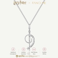 Harry Potter x FANCIME Harry Potter Wand Silver Charm Necklaces