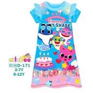 Ailubee D171SL Babyshark Girl Dress