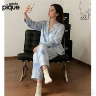 Gelato Pique silk Set - Women's pajamas and home wear made of ice silk