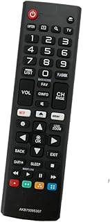 AKB75095307 Replace Remote Compatible with LG UHD OLED 4K 8K Smart TVs 43LJ5500 43LJ550M 43UJ6050 43