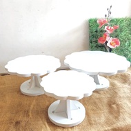 White Birthday Party Decoration Cake Table Cake Standee