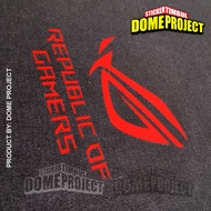 ROG IRON PATCH CLOTHING STICKERS, IRON-ON SCREEN PRINTING