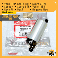 Rotak Fuel Pump K16 Rotak Dinamo Pompa Bensin Kualitas Original Honda Beat FI Vario Techno 125 Scoopy ESP Supra GTR CB10R Vario 110 LED Rotak Fullpam Pulpam Scoopy Donat Rotax Dinamo Full Pump Bit F1 Pullpam Dynamo Fulpam Pull Pom Ori AHM