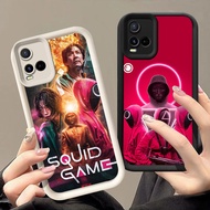 Q-25 Squid Game Black white Case for VIVO Y33t Y02t Y02a Y21e Y21a Y21 Y33s Y21s Y02