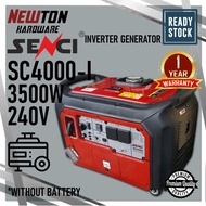 ''SENCI'' SC4000i Petrol Silent Inverter Generator - 3.5kW