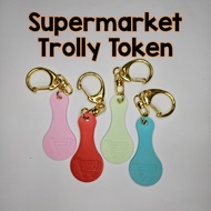 Supermarket Trolley Cart Token